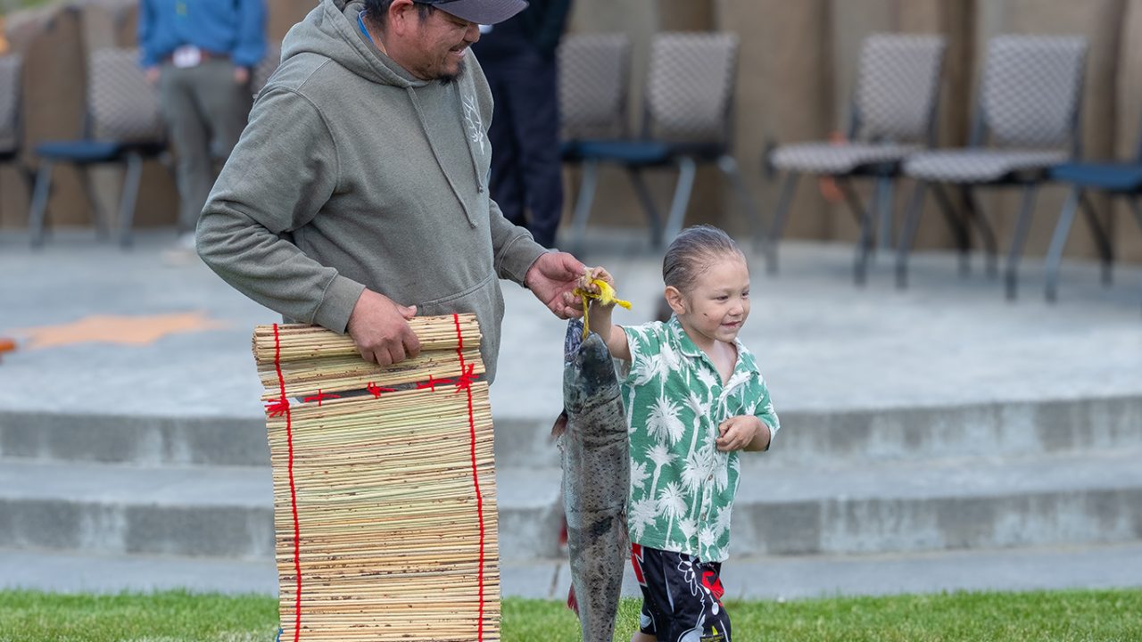 First Fish ceremony honors salmon’s long, hard journey