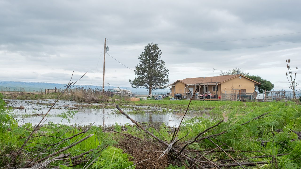 Flash flooding damages roads across south Umatilla Indian Reservation