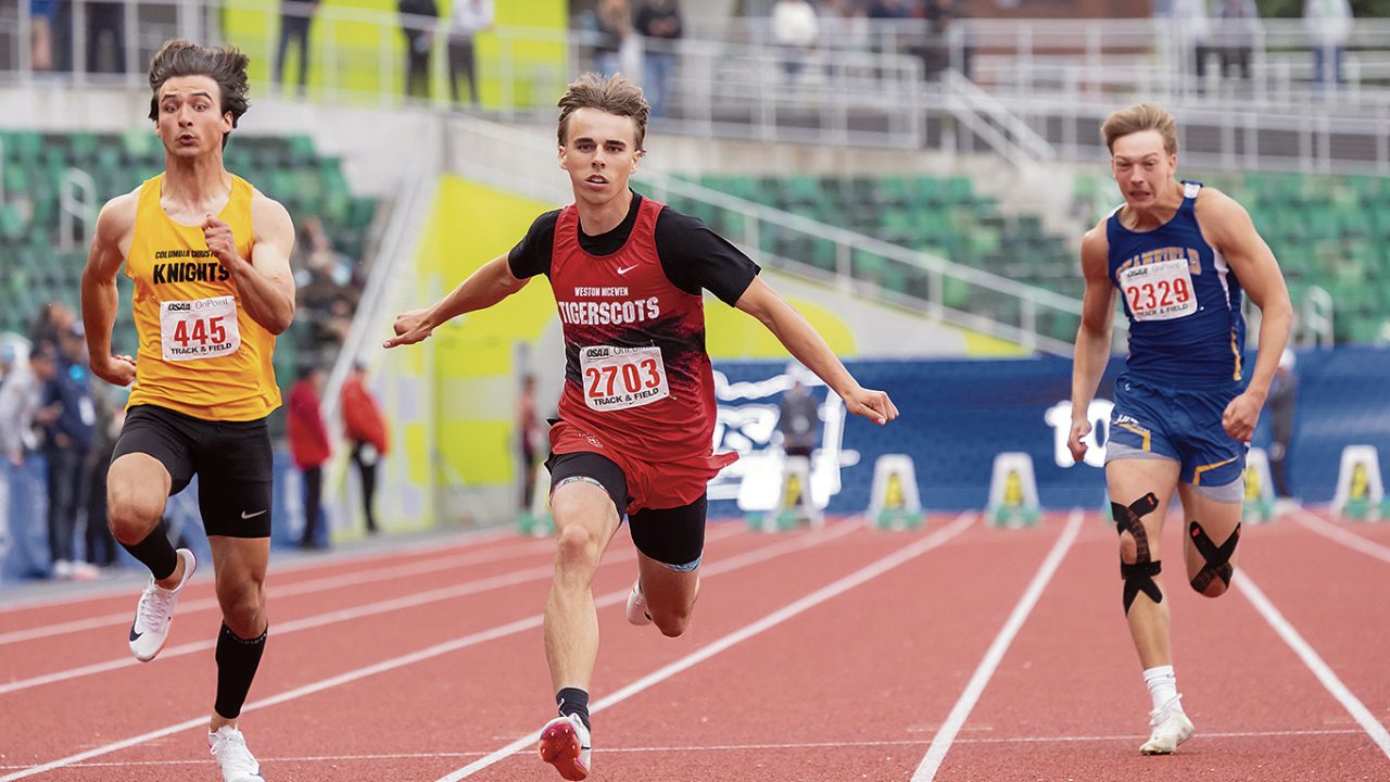 Mt. Hood is the next stop for W-M sprinter Wyatt Parsons